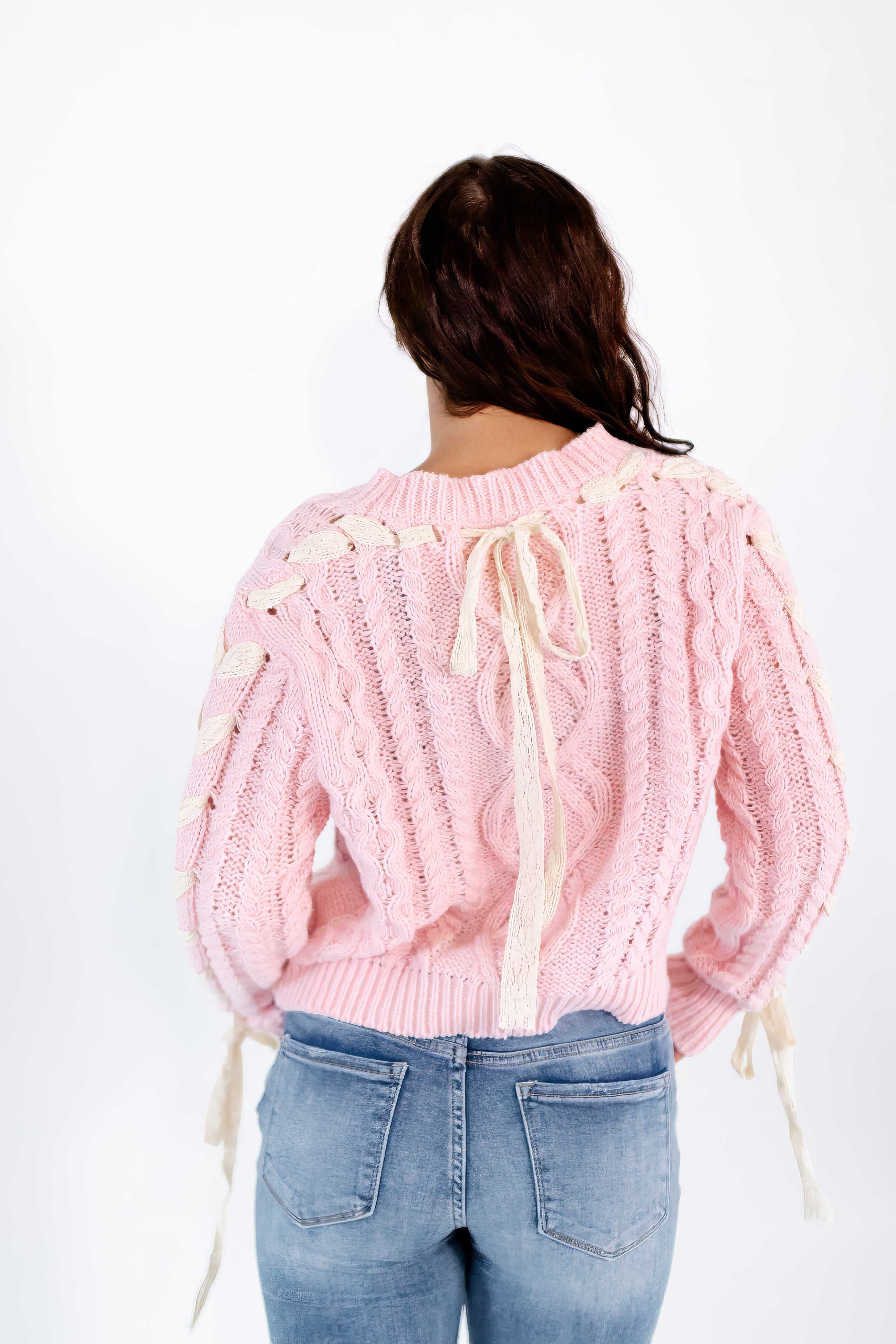 Loche Ribboned Sweater