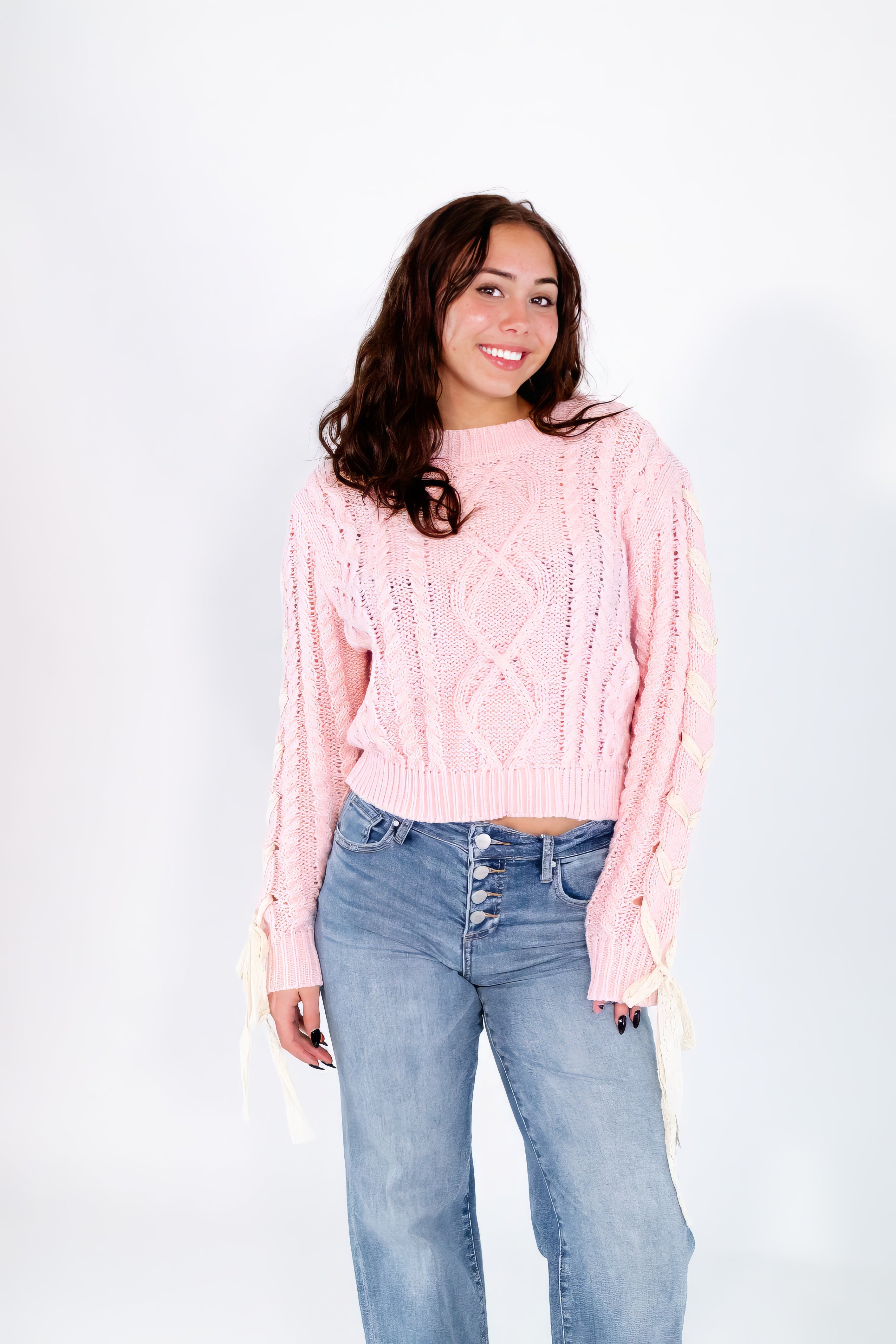 Loche Ribboned Sweater