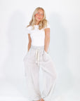 Snapshot Striped Pocket Pants