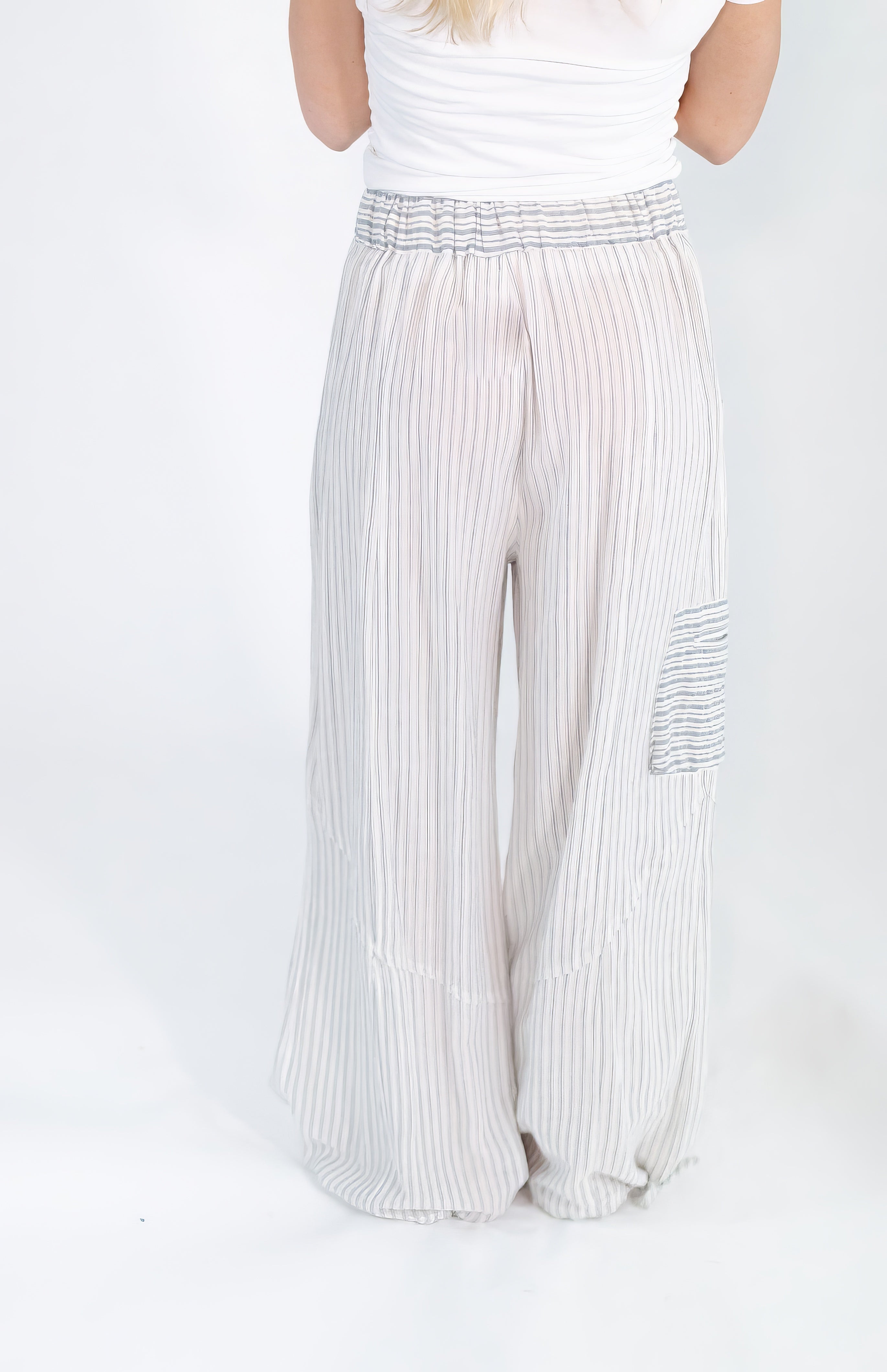 Snapshot Striped Pocket Pants