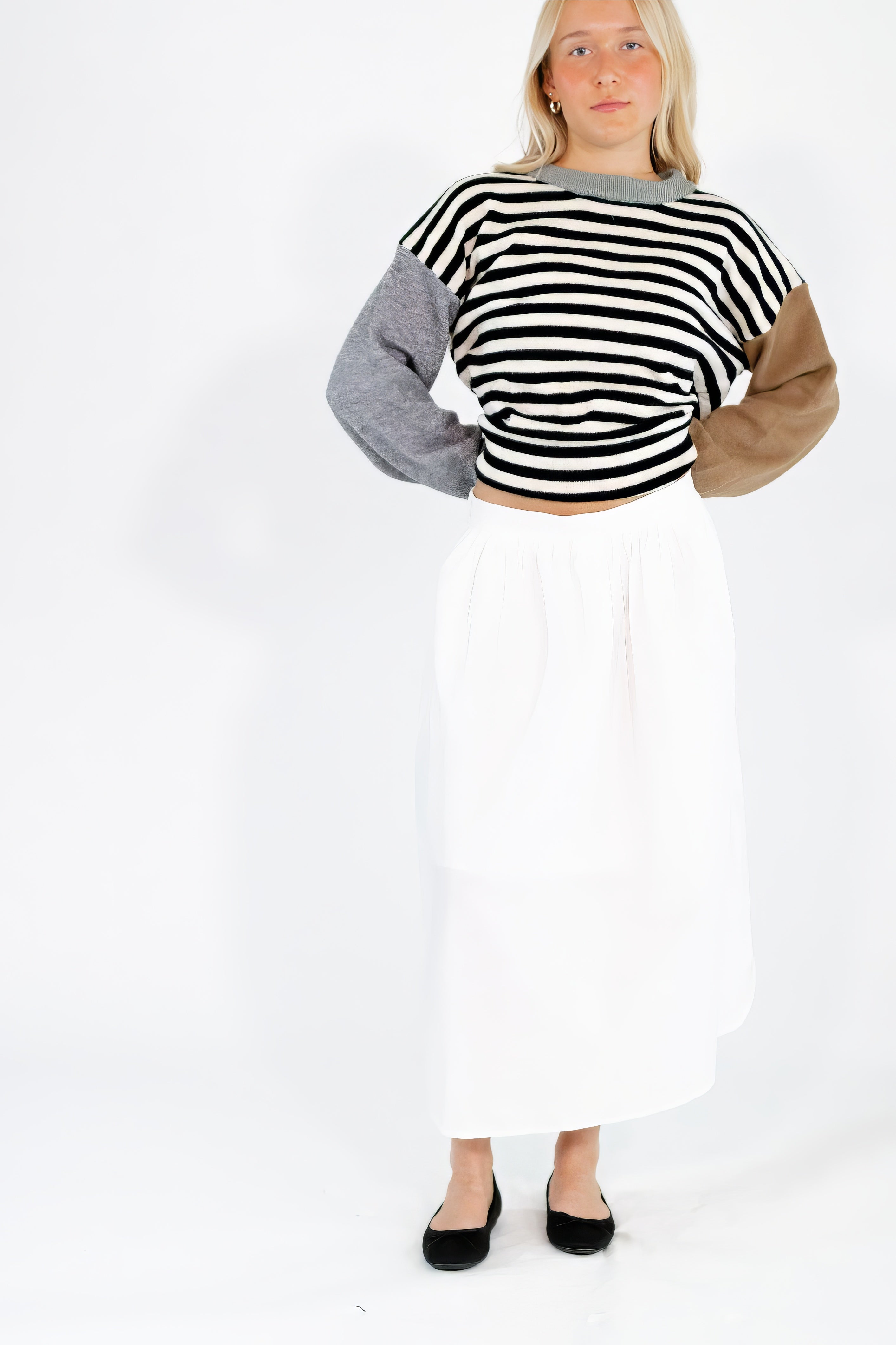 Jaylyn Poplin Skirt