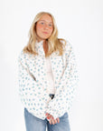 Crosbie Floral Puffer Jacket