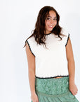 Thalassa Stitched Top