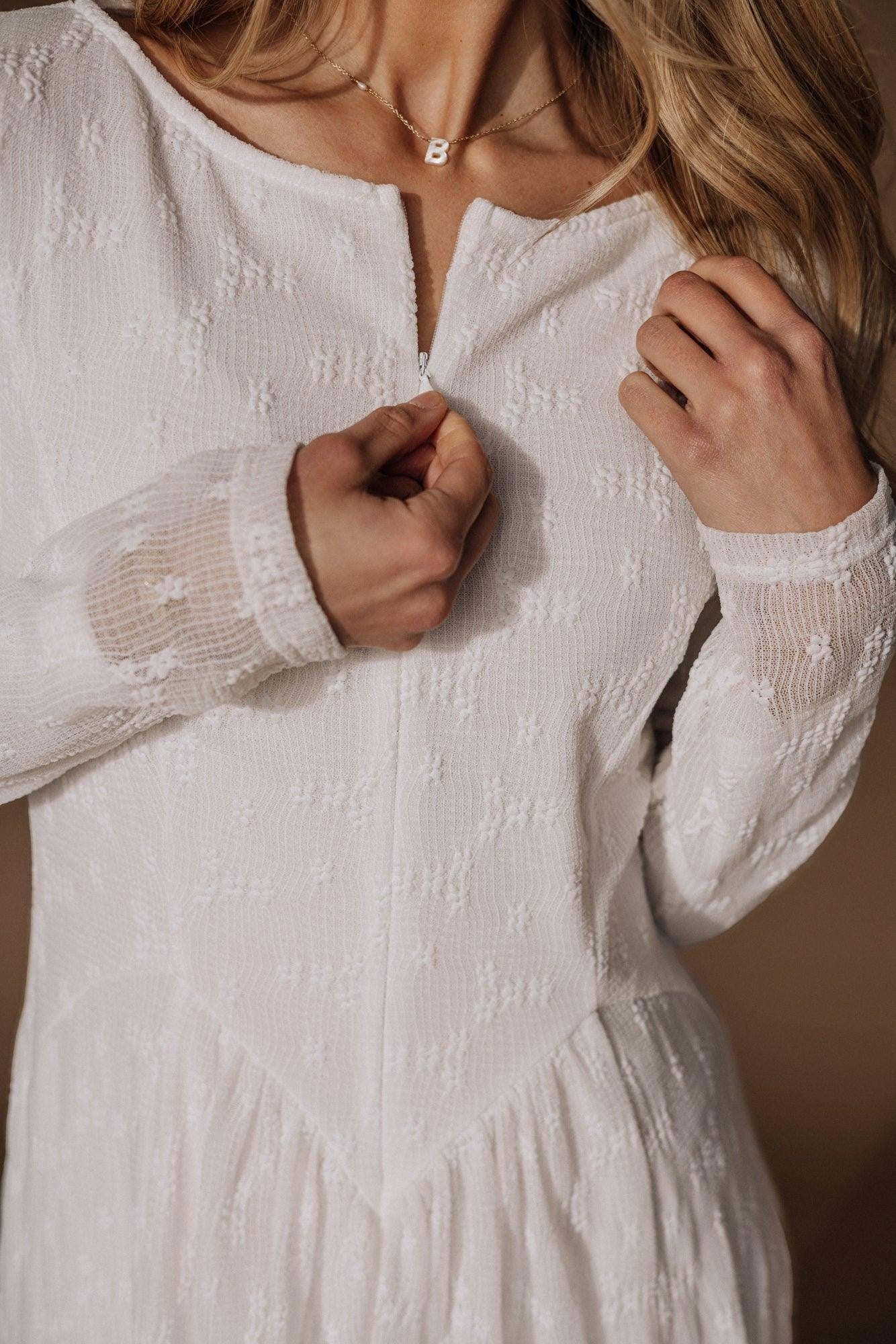 Daisy White Dress