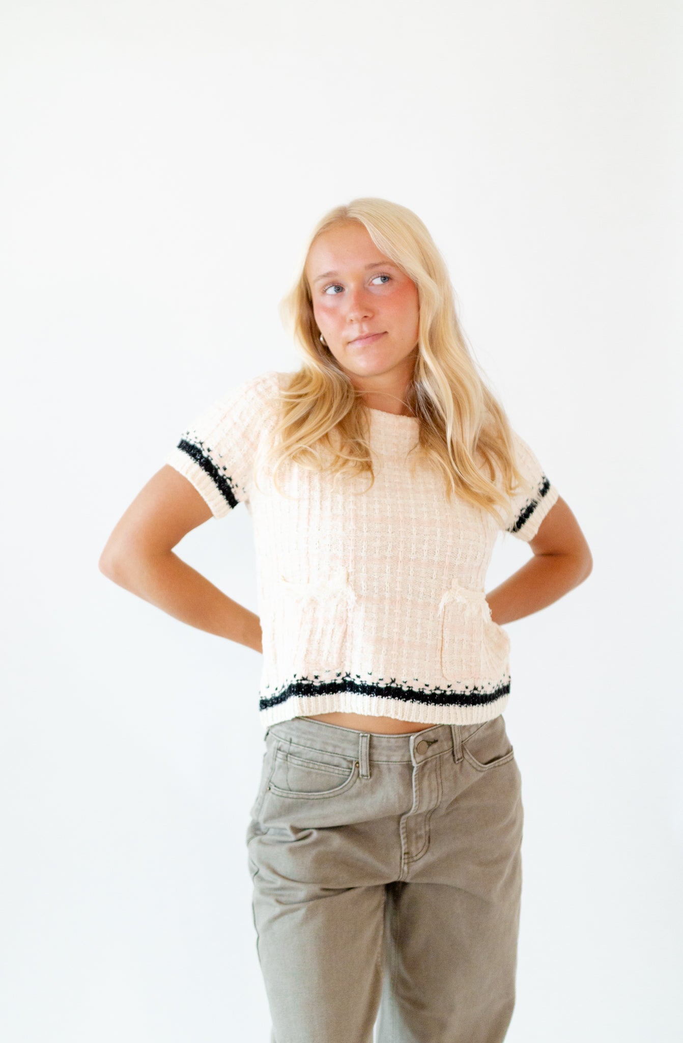 Eloise Olive Straight Leg Pants
