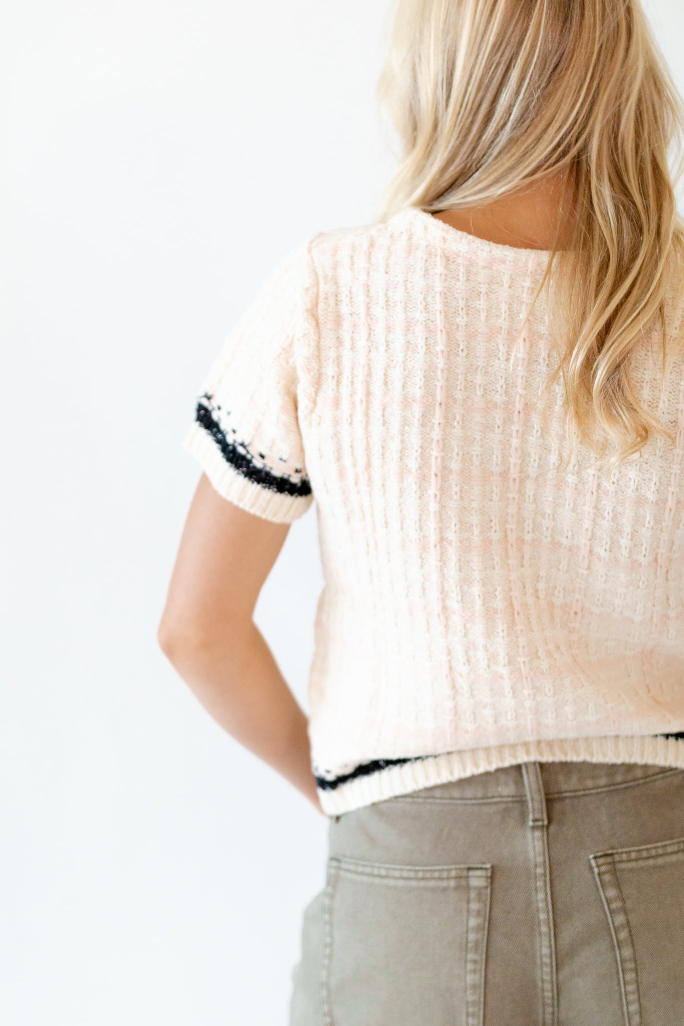 Harmony Tweed Top