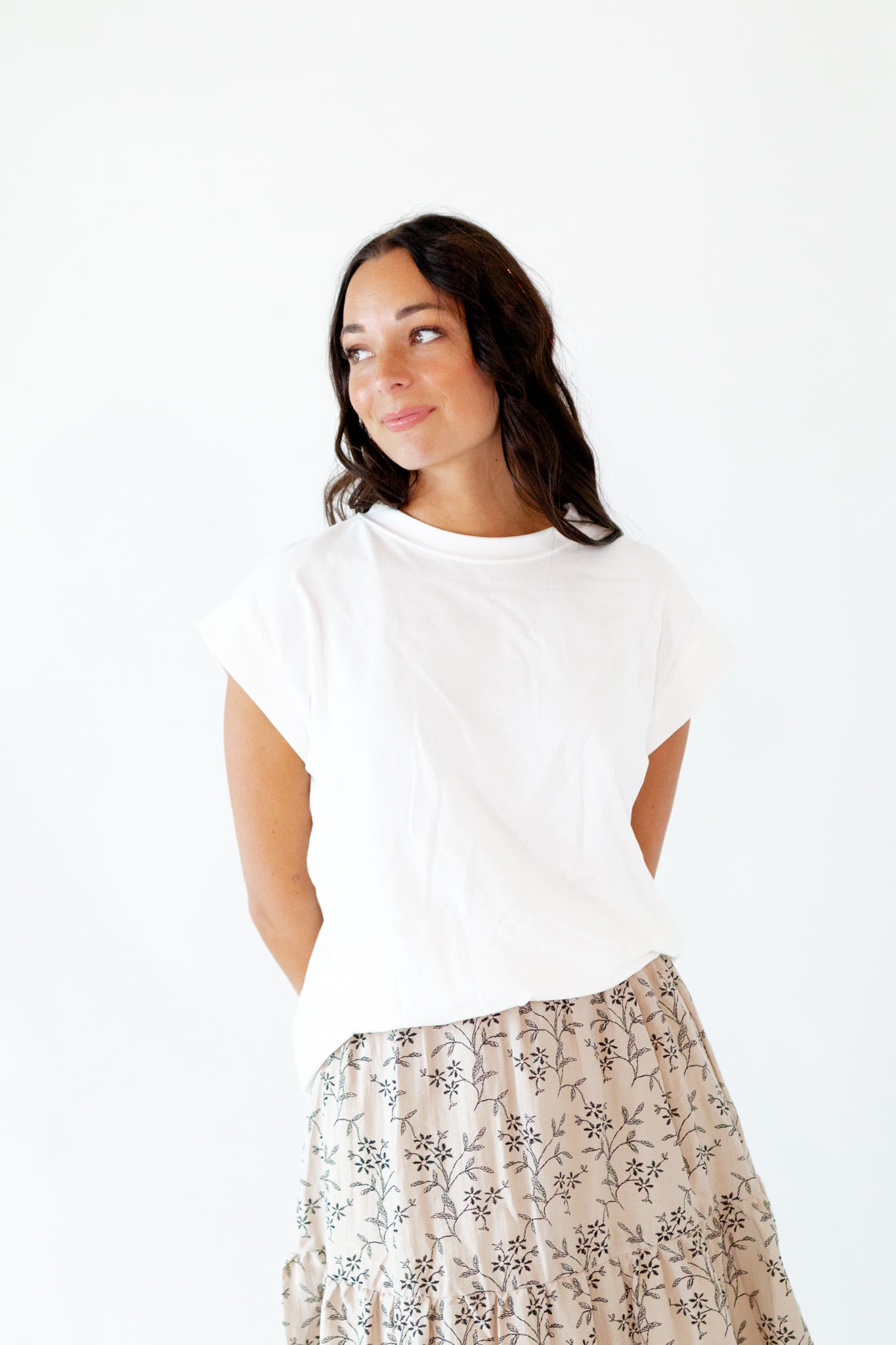 Higgins Muscle Tee · Ivory