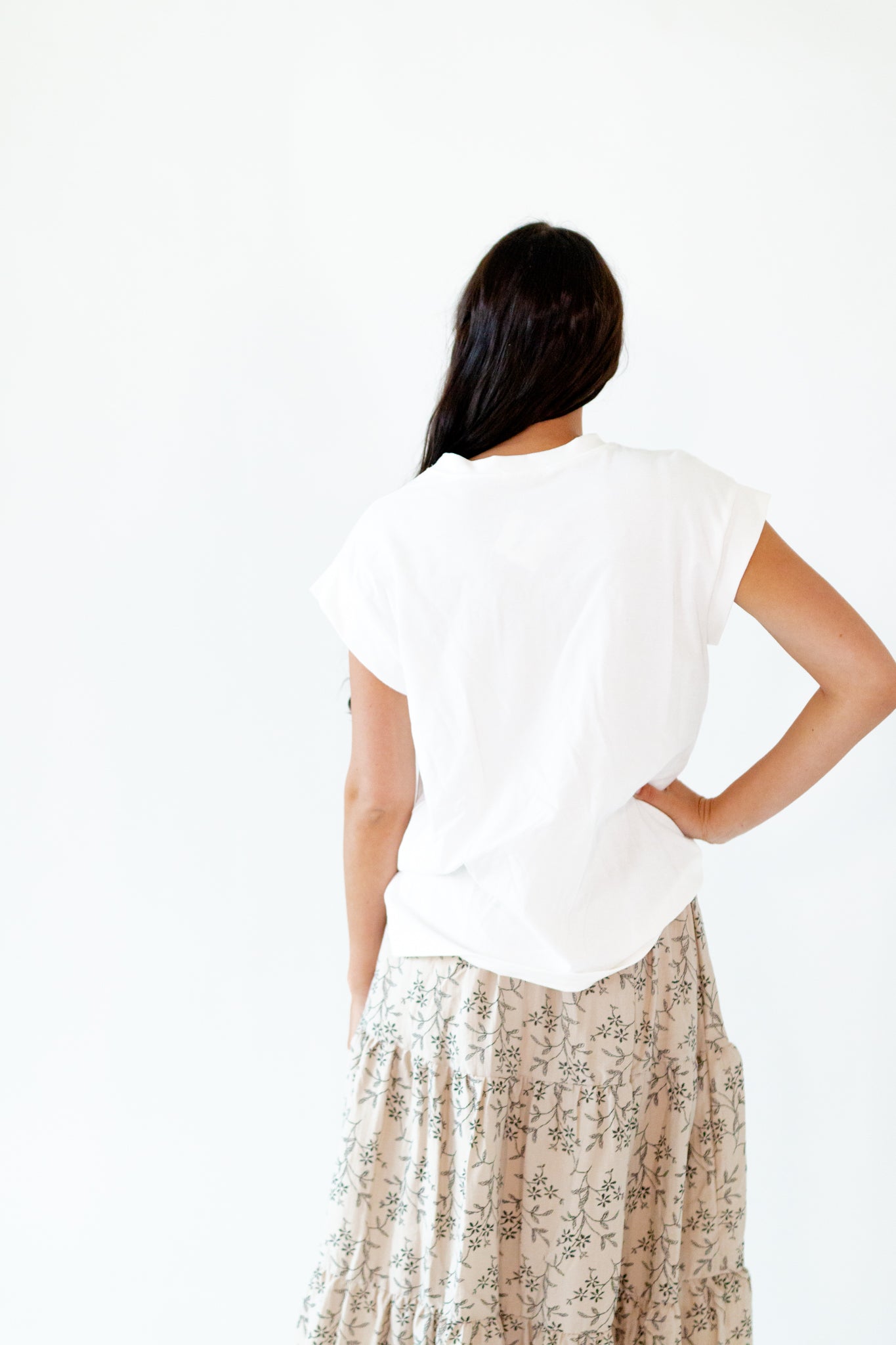 Higgins Muscle Tee · Ivory
