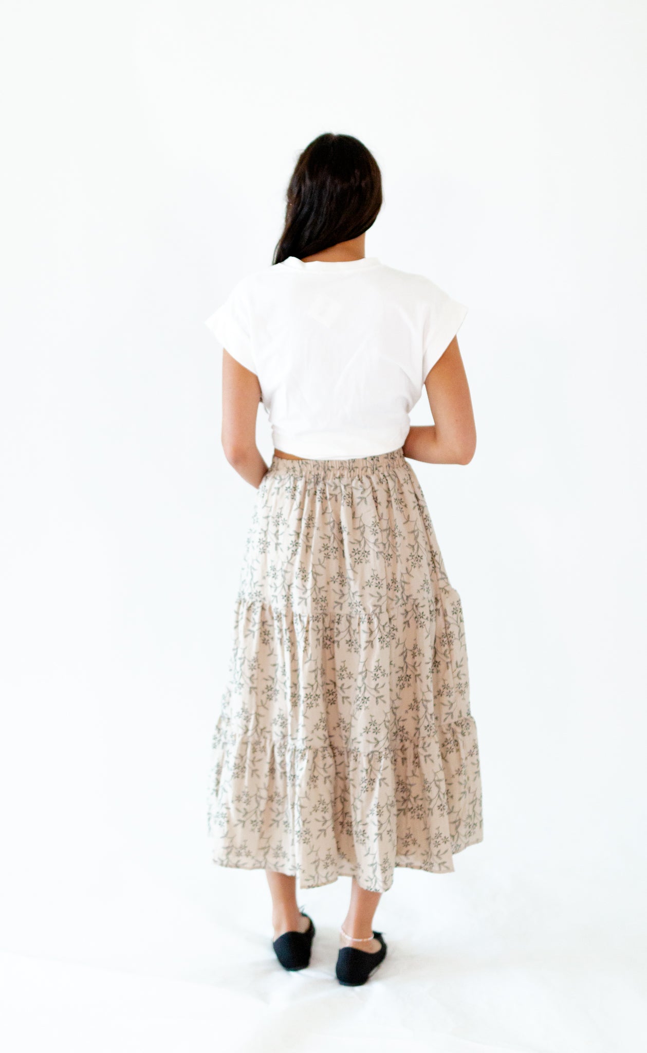 Herra Botanical Floral Skirt