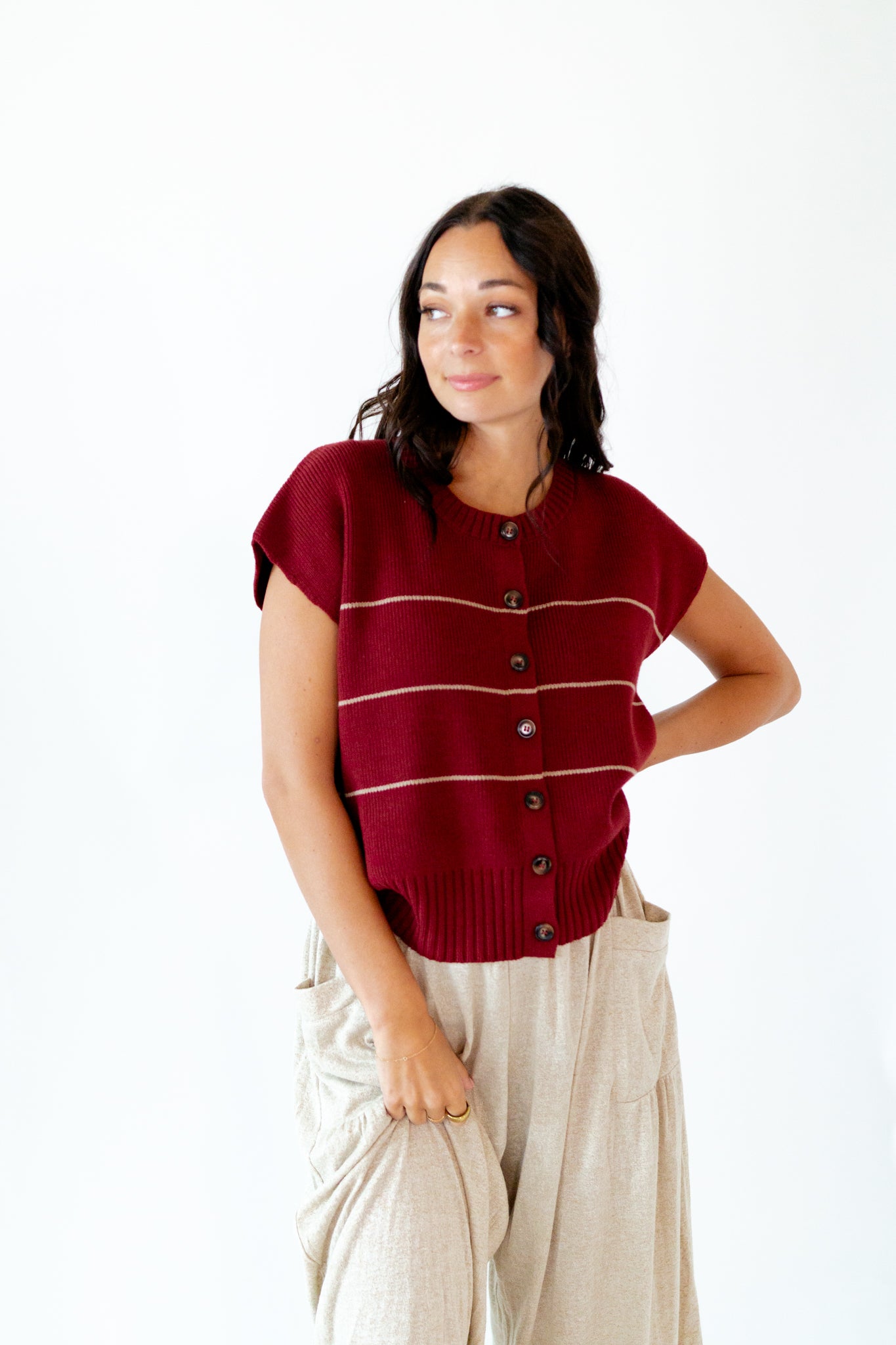 Ryland Smocked Waist Pants