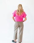 Tobie Crochet Knit Top