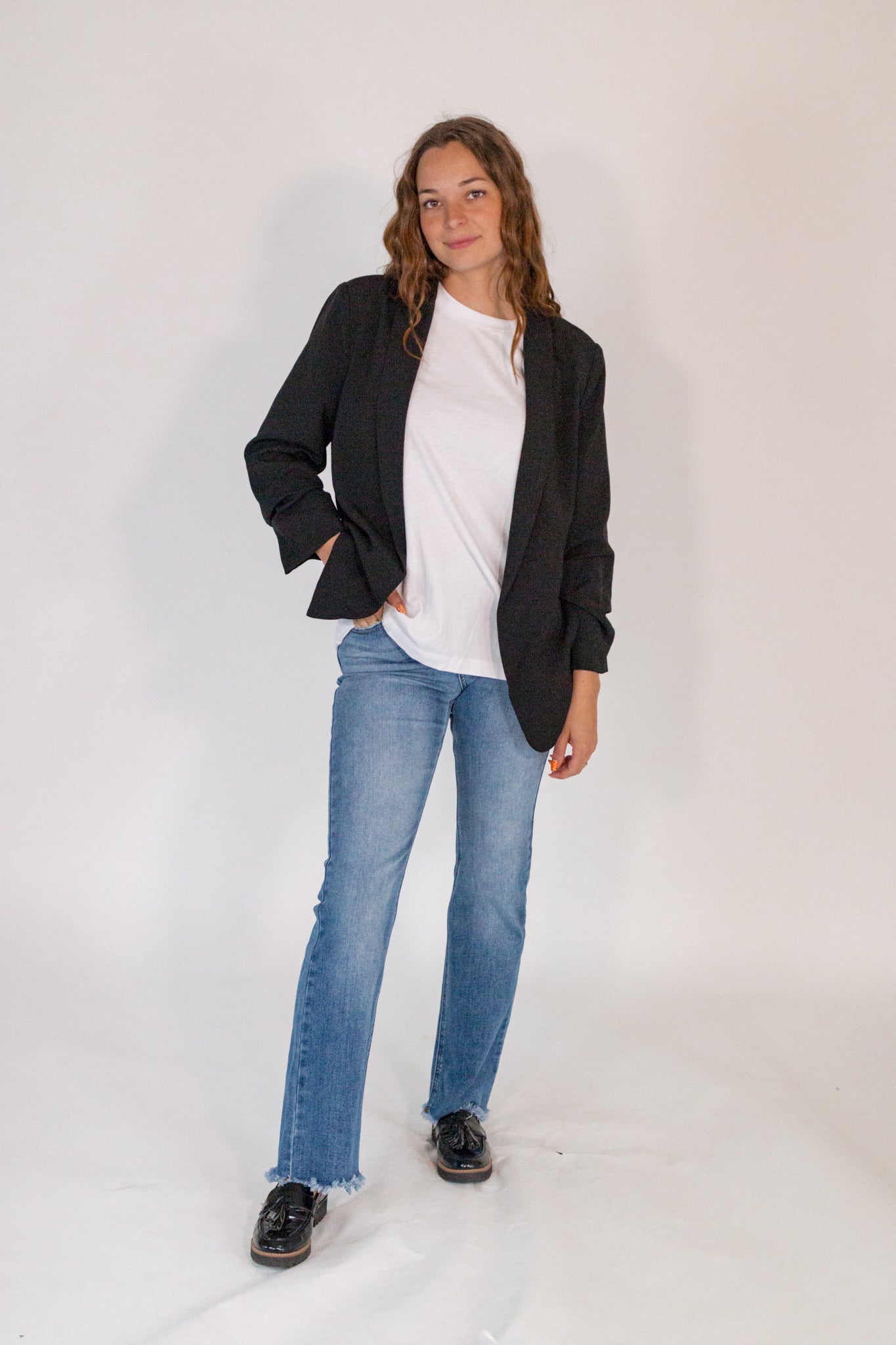 Moby Rouched Blazer