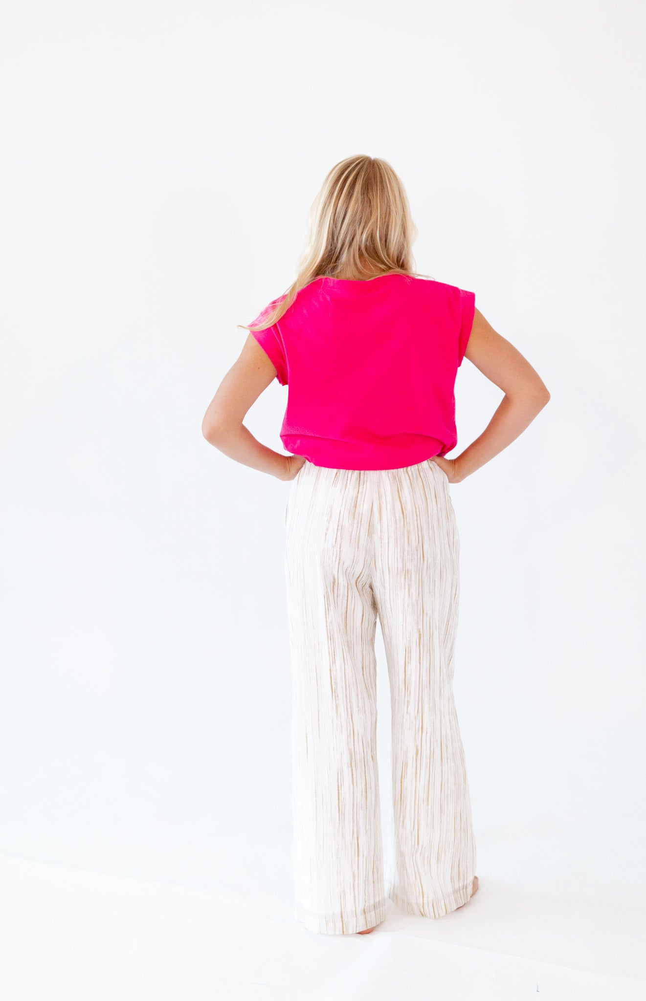 Elizabeth Striped Breezy Pants