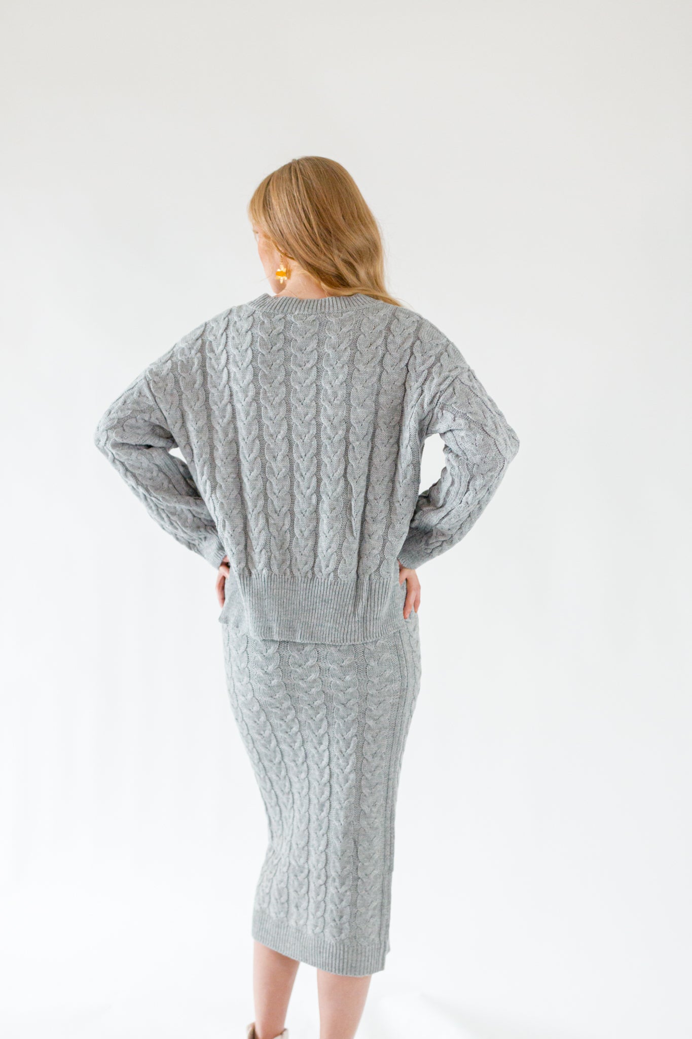 Minnie Cable Knit Set