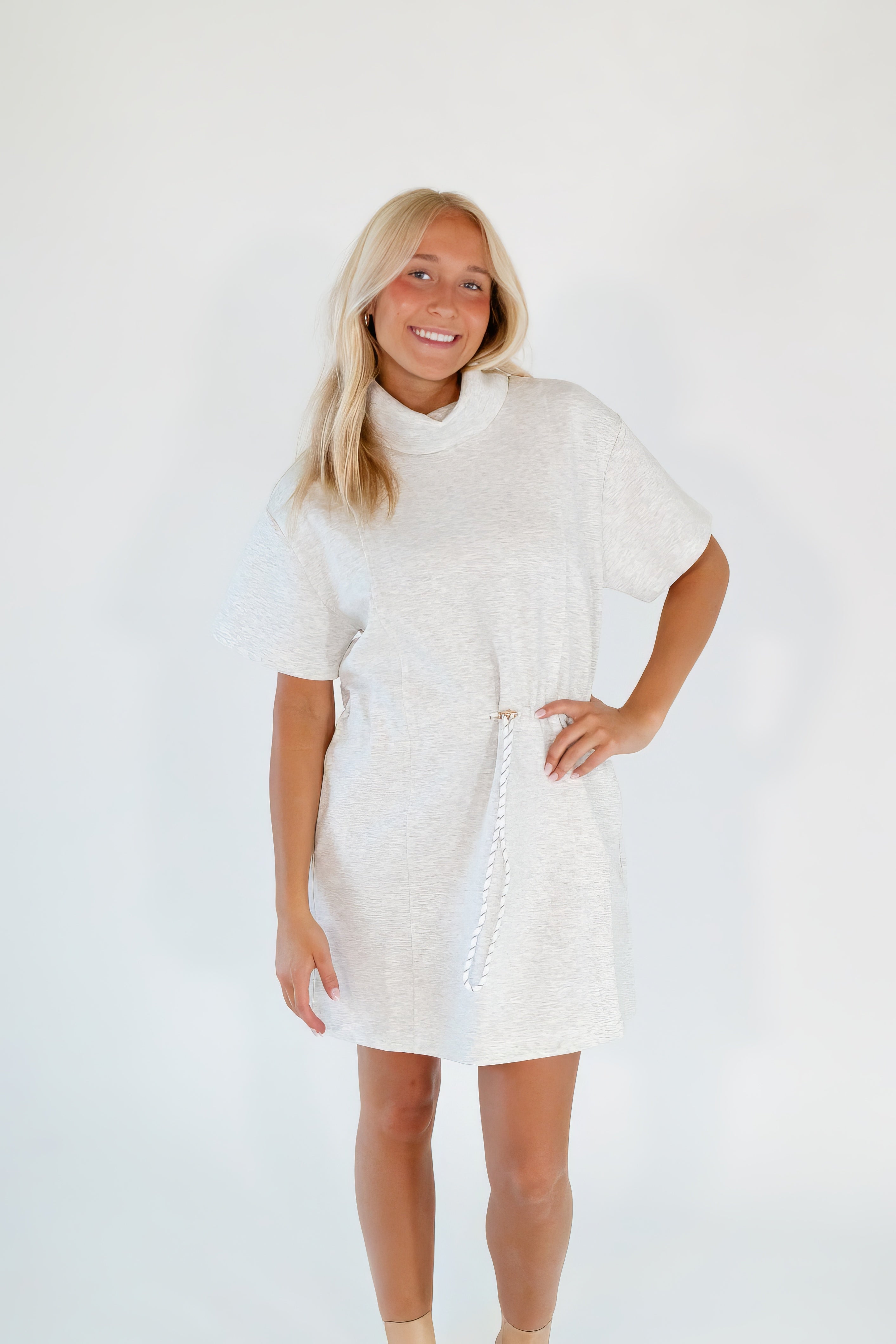 Paige Scuba Drawstring Dress