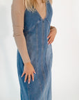 Oda Denim Maxi Dress