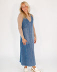 Oda Denim Maxi Dress