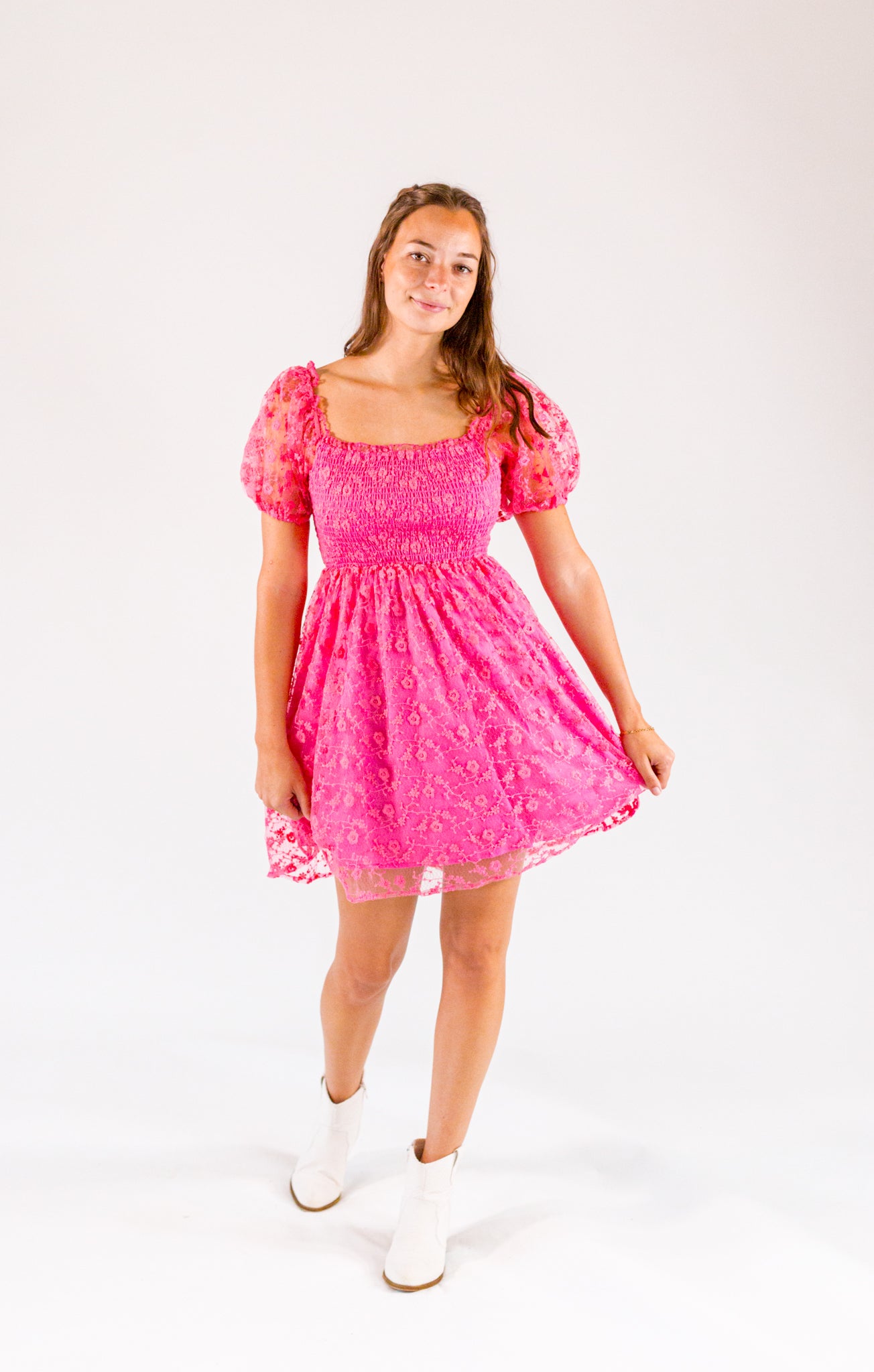 Gemini Hot Pink Dress