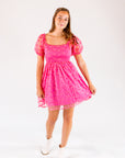 Gemini Hot Pink Dress