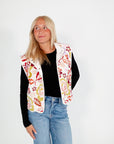 Weezy Floral Quilted Vest