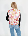 Weezy Floral Quilted Vest