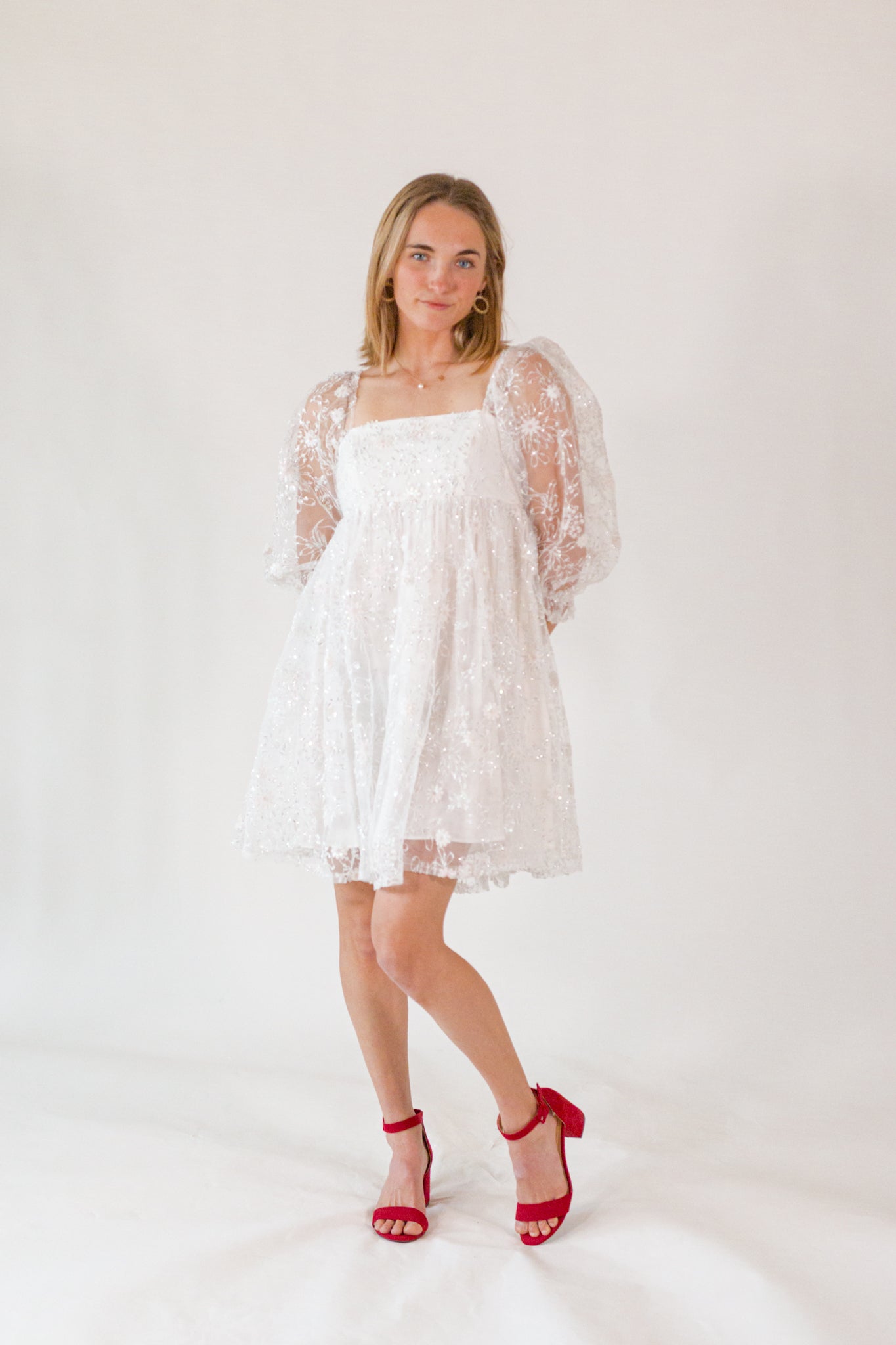 Fresh Snowfall Dress