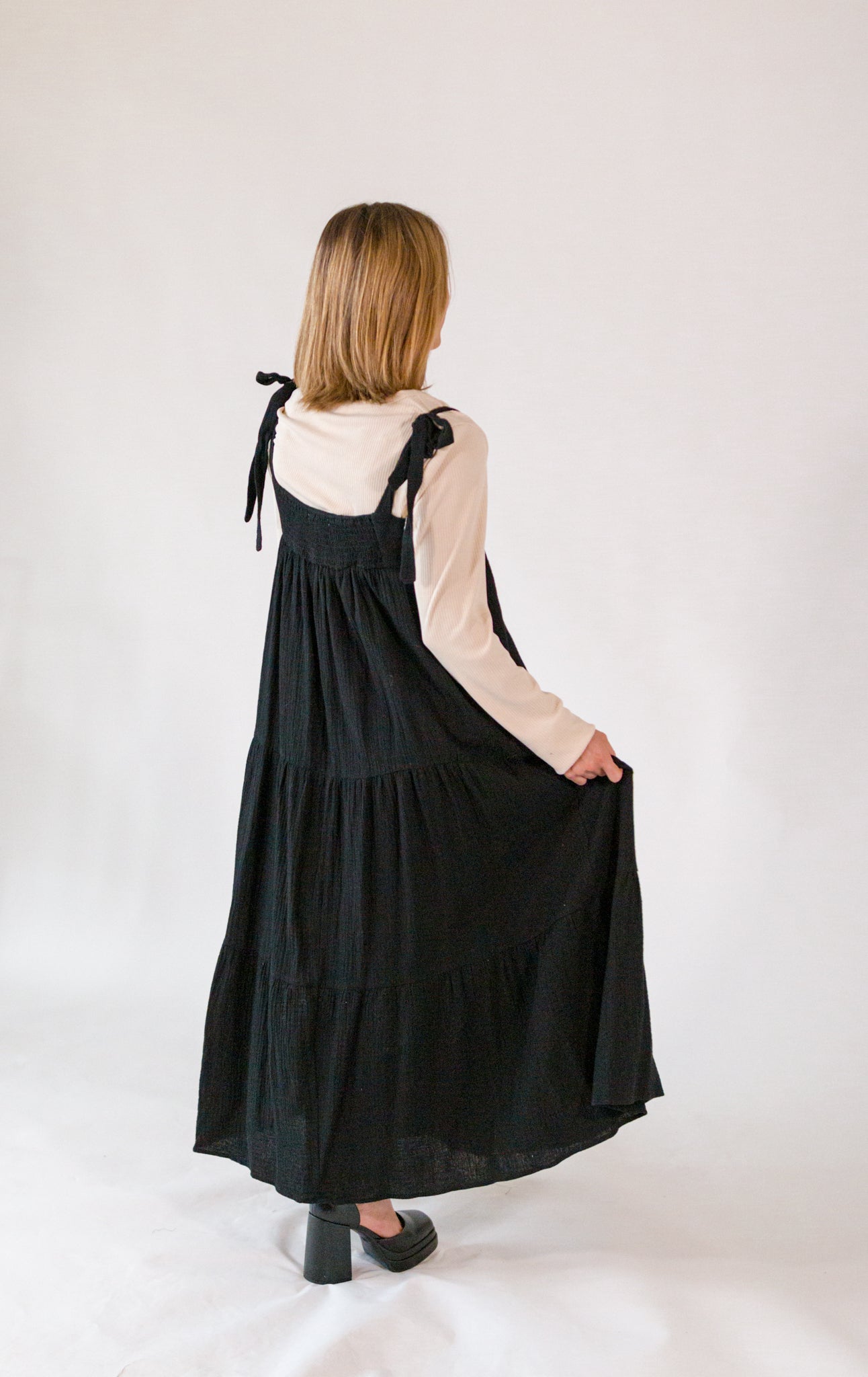 Marley Overall Dress・Black