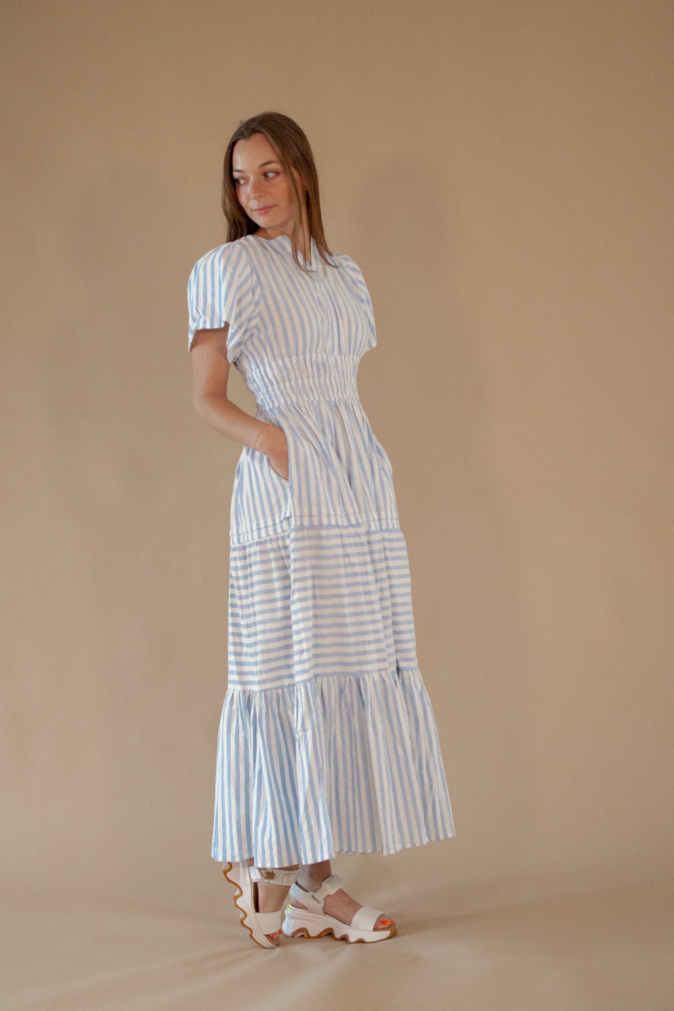 Ingrid Striped Dress