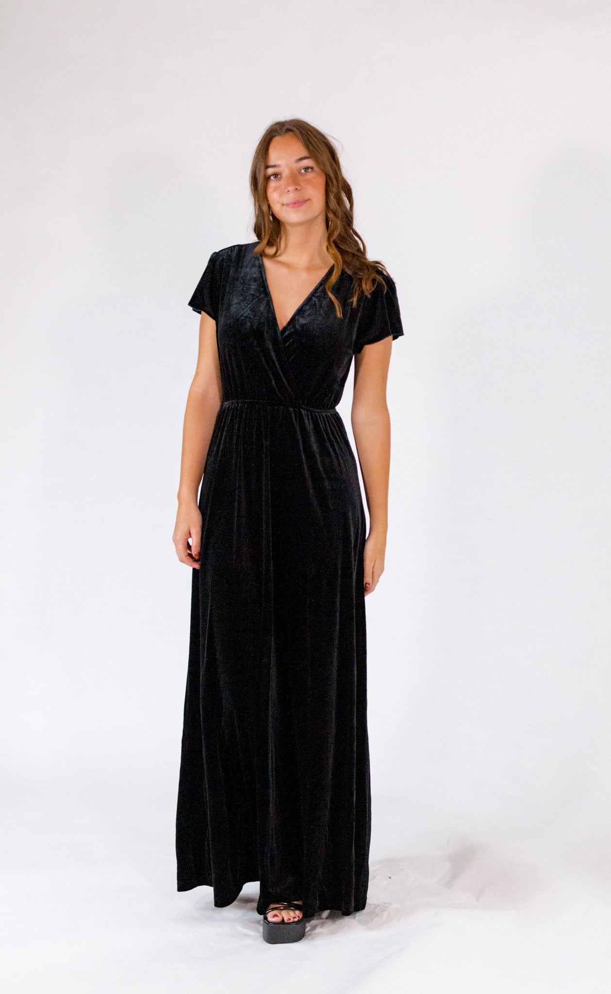 Hayden Velvet Dress