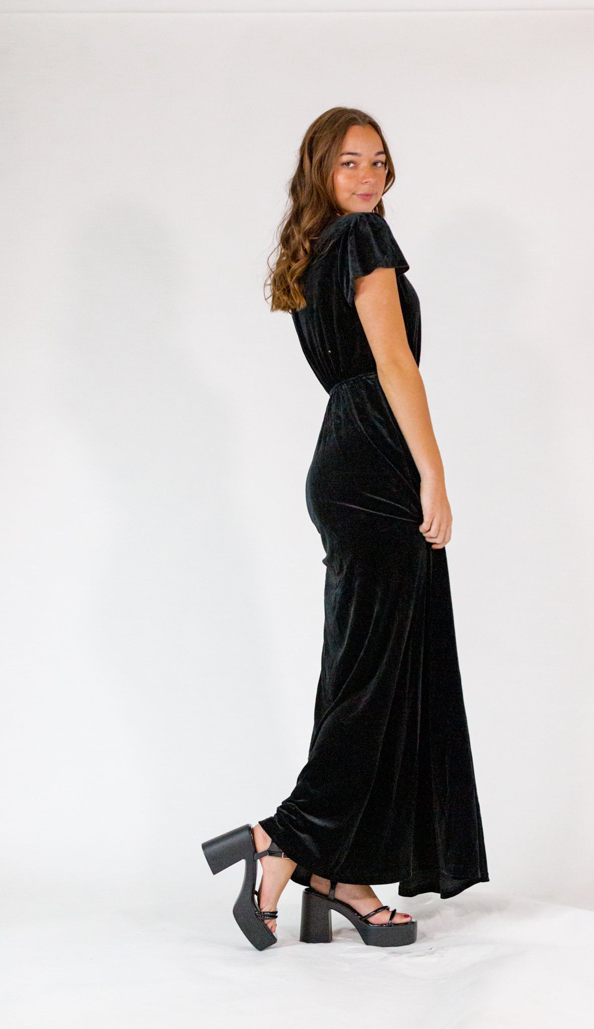 Hayden Velvet Dress
