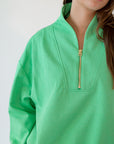 Mon Amour Pullover・Electric Green