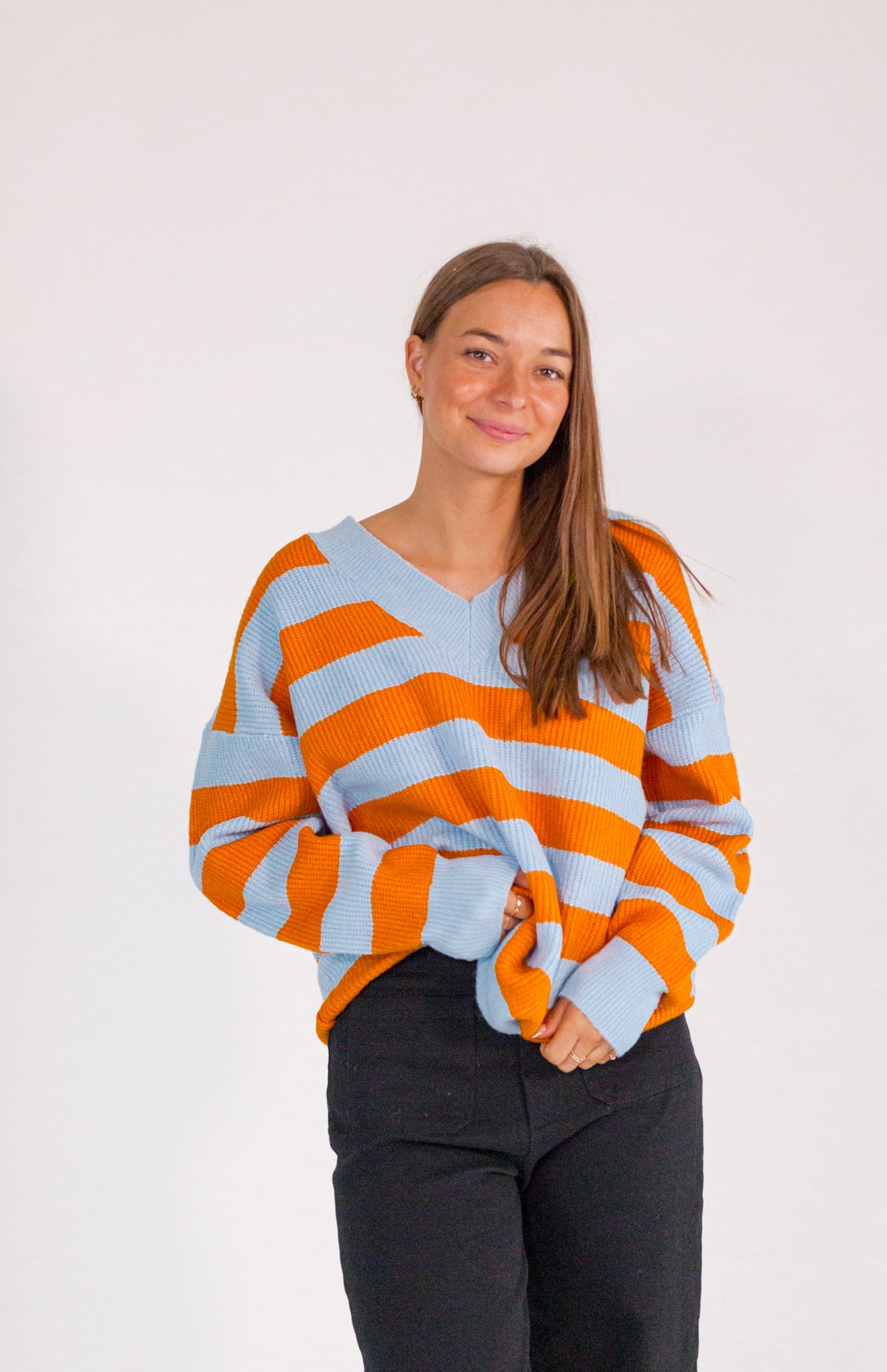 Avenue Striped Sweater
