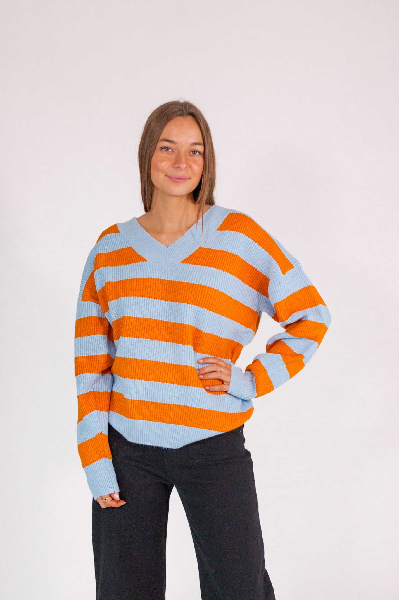 Avenue Striped Sweater