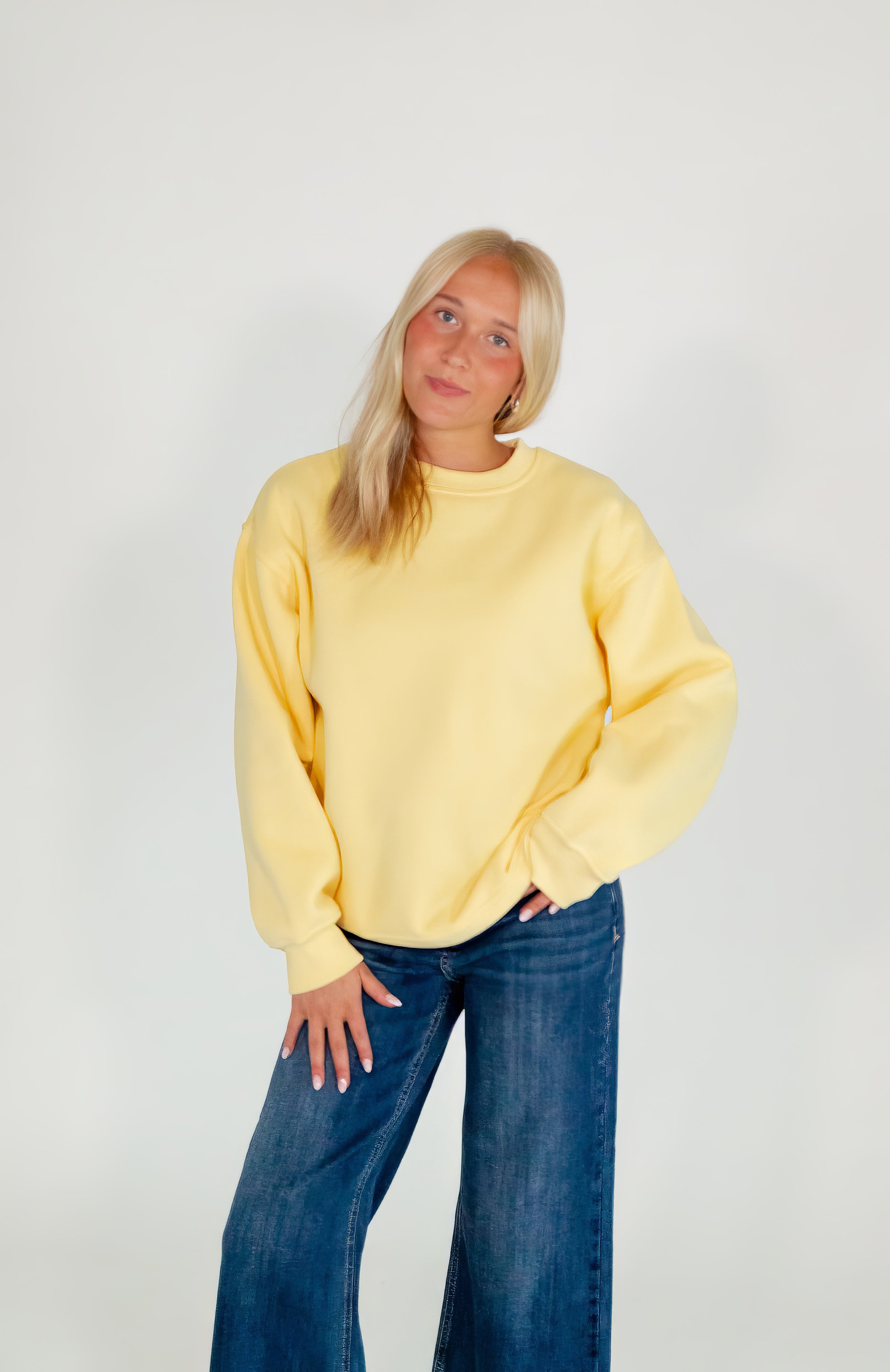 Be Kind Pullover・Lemon