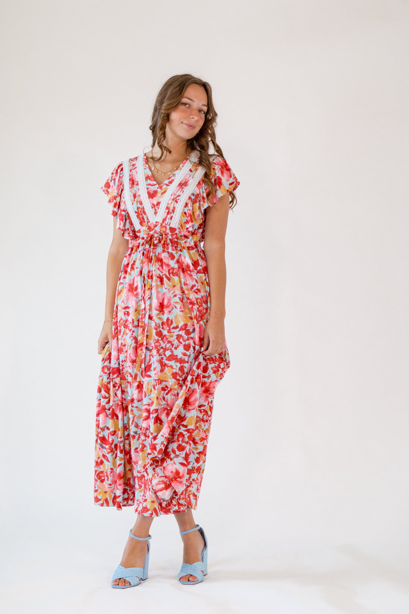 Doria Floral Maxi