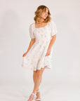 Airy Embroidery Dress