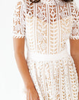 Angelica Lace Midi Dress