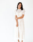 Angelica Lace Midi Dress