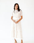 Angelica Lace Midi Dress