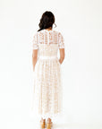 Angelica Lace Midi Dress