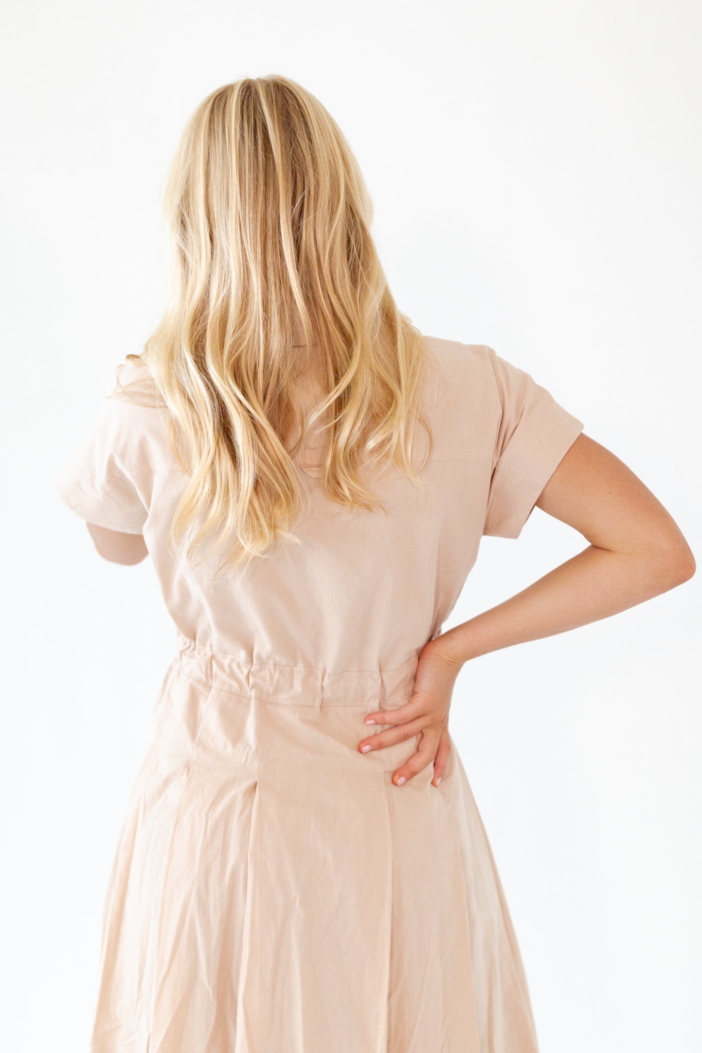 Moira Linen Button Down Dress