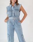 Cale Belted Jumpsuit