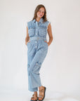 Cale Belted Jumpsuit