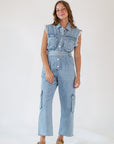 Cale Belted Jumpsuit