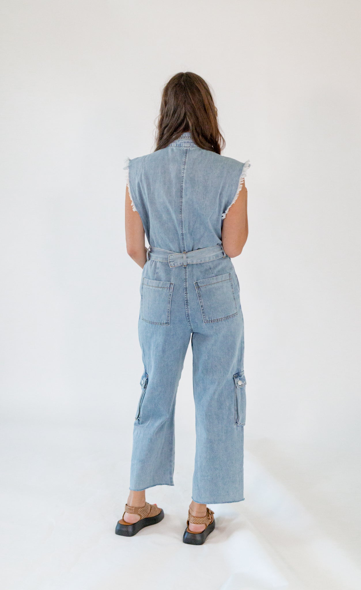 Cale Belted Jumpsuit