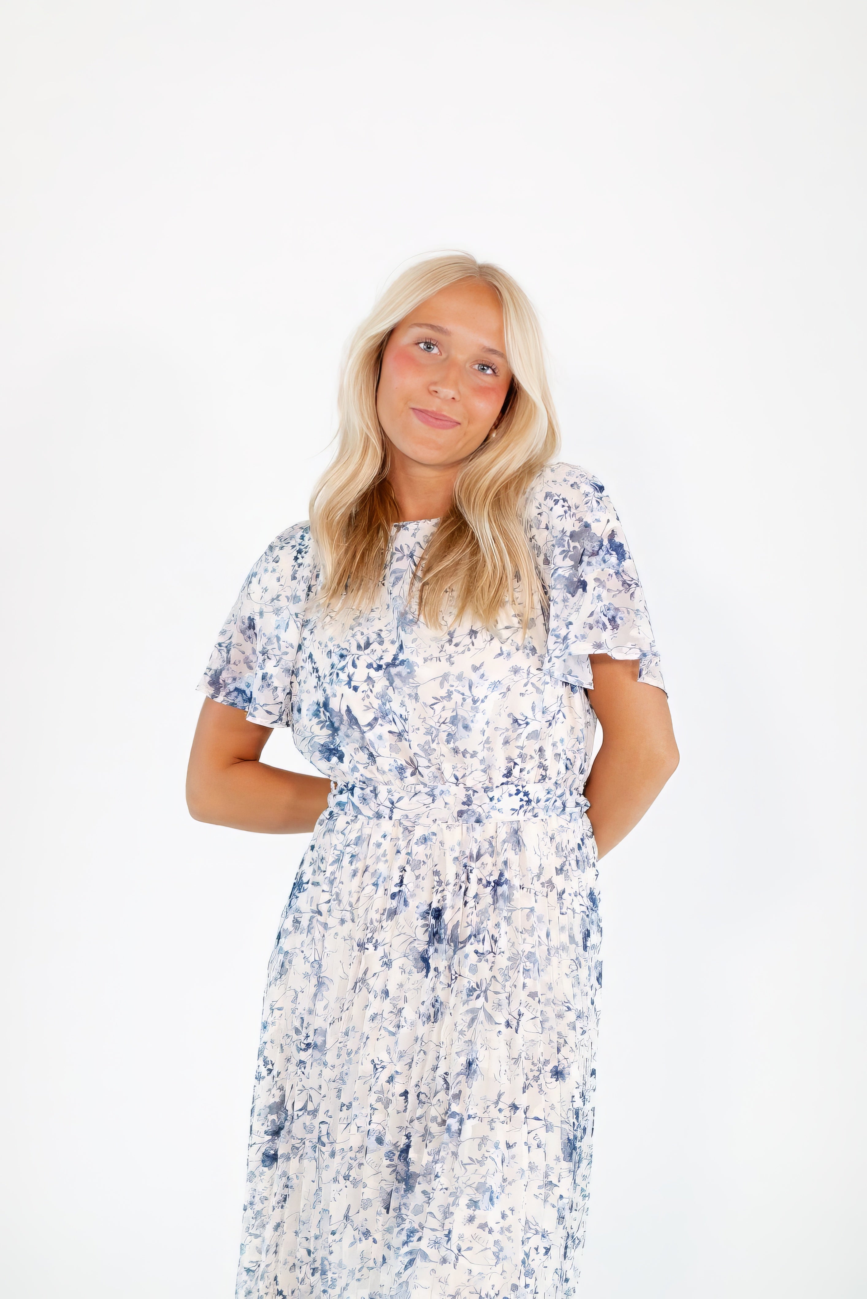 Acacia Floral Midi Dress