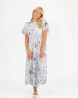 Acacia Floral Midi Dress