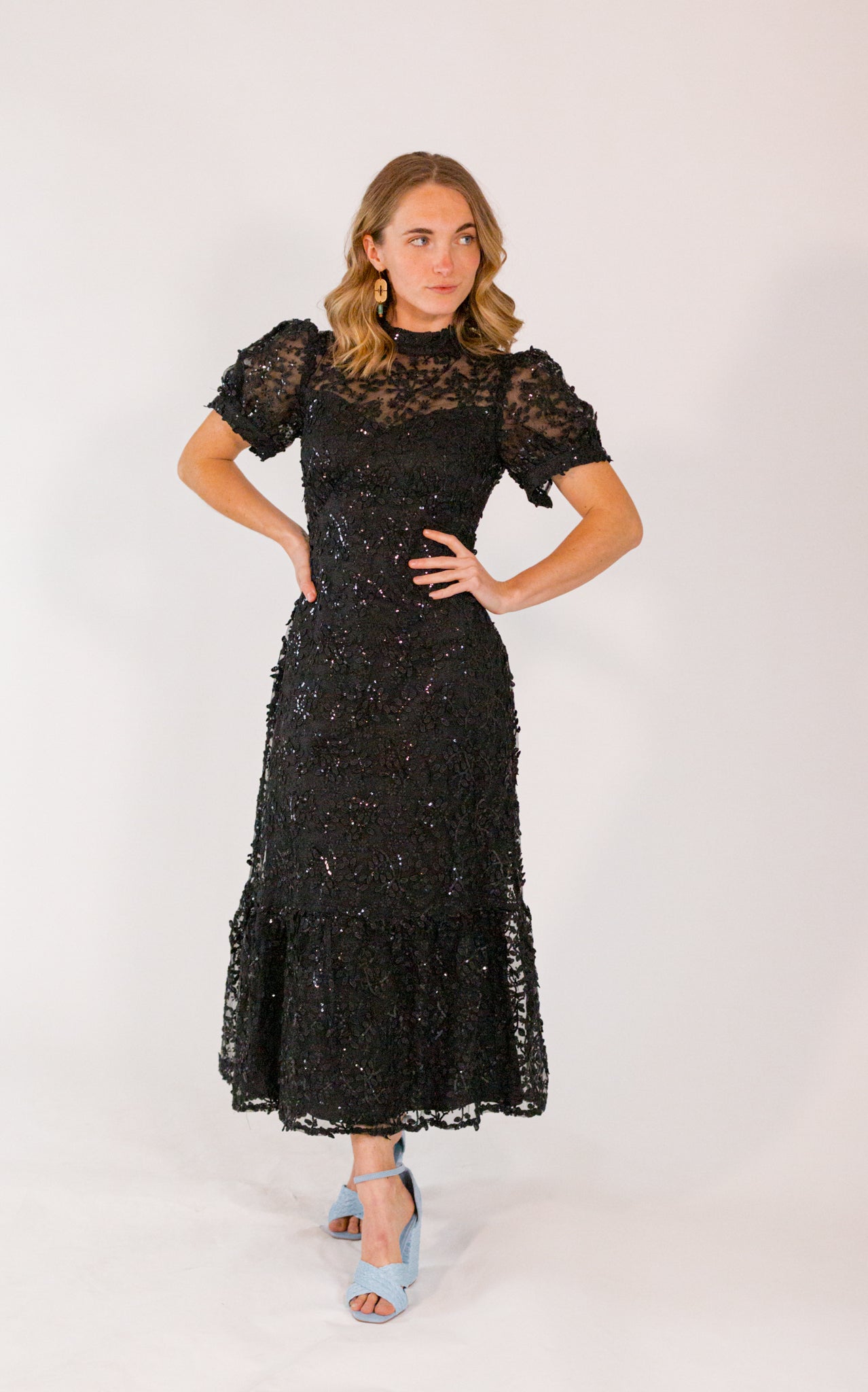 Bree Lace Dress・Black