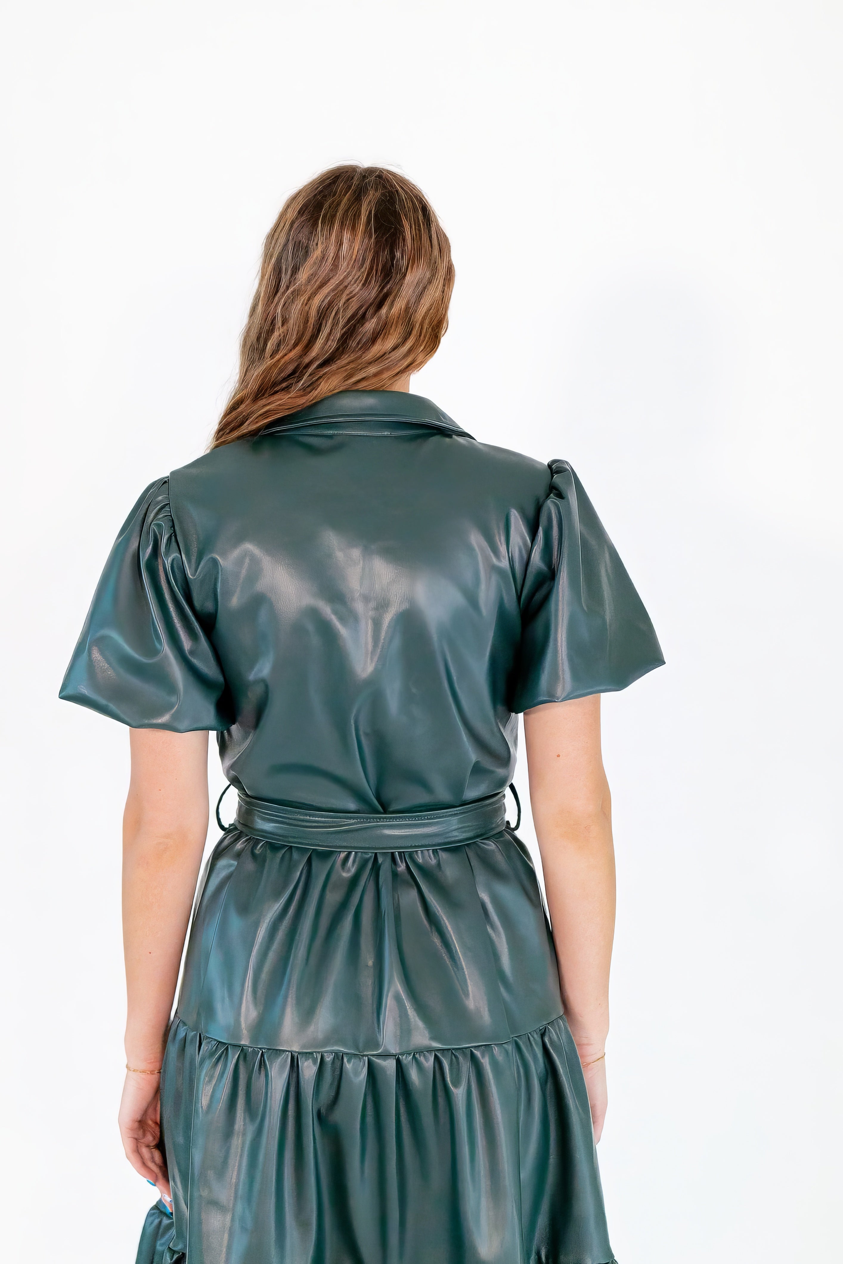 Jemma Vegan Leather Dress