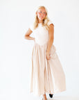 Cece Mixed Media Dress
